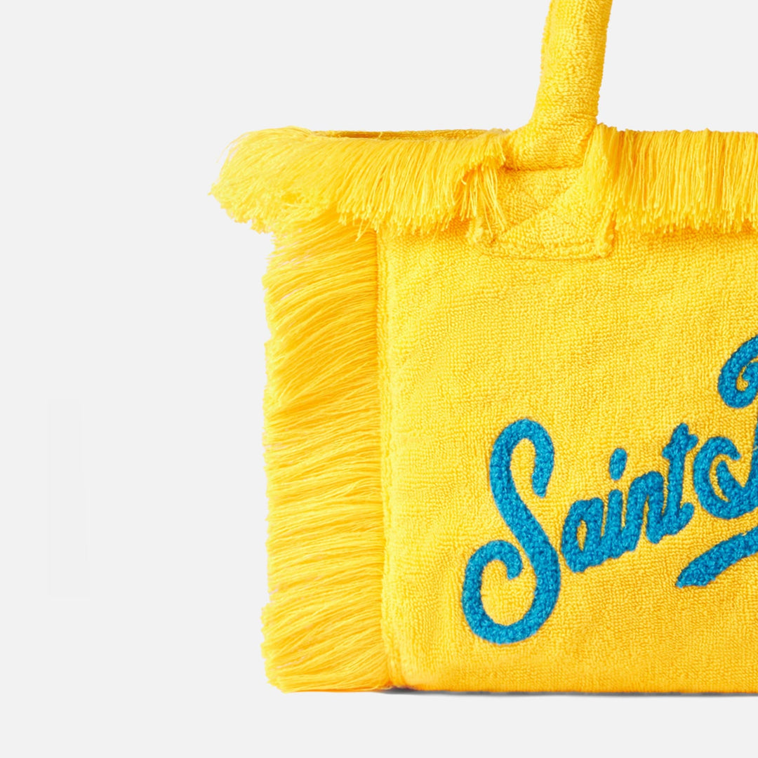 Colette Yellow Terry Cloth Bag