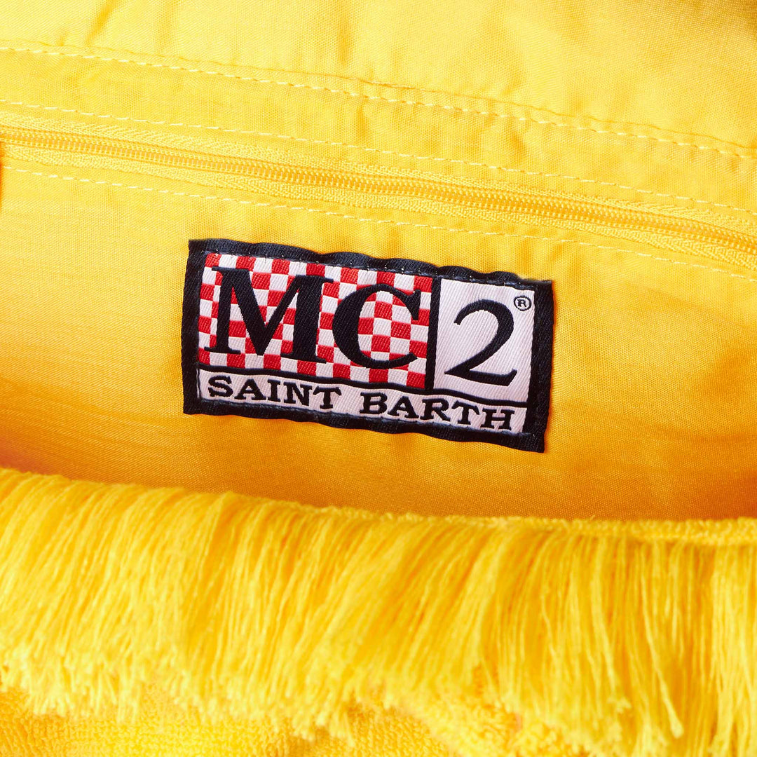 Colette Yellow Terry Cloth Bag